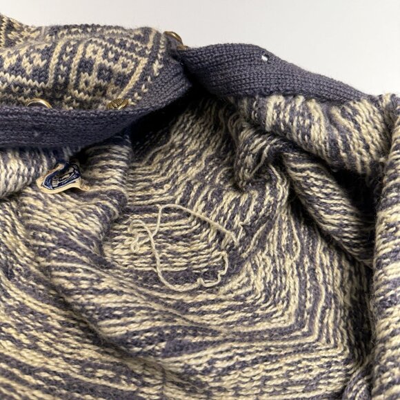 Vintage Wool Paul Mage Denmark Cardigan Wool Size S/M Sweater Button Down - Picture 16 of 16